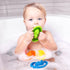 Multi Colored Baby Bath Boats - Fun and Educational Bath Toys for Toddlers, Stackable Bath Toy Set