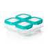 OXO Tot Baby Blocks Freezer Storage Containers, Teal, 4 Oz