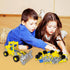 7 in 1 STEM Toys - Erector Set for Boys Age 8-12, Learning Engineering Kids Building Blocks Model Kits, Metal