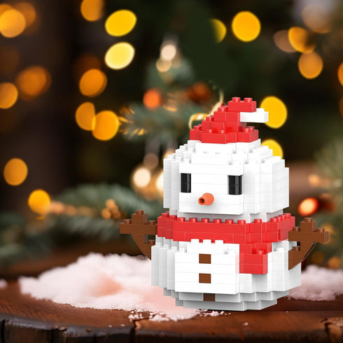 NDZUI 2025 Set, Set Christmas Building Blocks Stacking Bricks Christmas Decorations and Gifts Building Toys Xmas Gifts