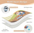 siphylline 52" 34" Cartoon Farmer Hedgehogs Green Extra Large Resuable Diaper Mats Waterproof Washable Potty Training
