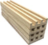 Set 4 Rummy Yuanhe Domino Trays Holders Rack - of Wooden Tiles Stand Holders Dimonos Boards for Mexican Train