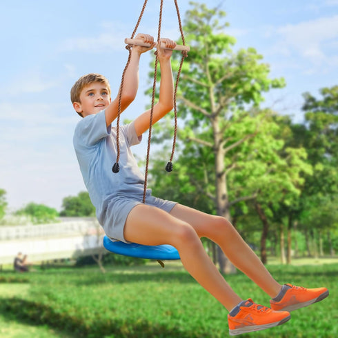 VEVOR Zipline Kit for Kids and Adults - 52 ft Zip Line Kits Up to 500 lb, Quick Setup Backyard Playground Entertainment