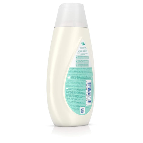 Johnson's 6.8 oz Cotton Touch Newborn Baby Face and Body Lotion, Made with Real Cotton, fl.