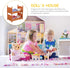 Miniature Dollhouse Bunk Beds Set, 1:12 Scale Dollhouse Furniture with Ladder, Dollhouse Bunk Bed Decor