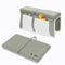 Wobbi Baby Bath Kneeler and Elbow Rest Pad Set - 1.5" Thick