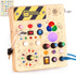 Konijiwa Busy Board, Montessori Toys for 1-3 Years Old Boys & Girls,