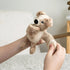 2+ HUGIMALS Hug Babies Charlie the Puppy Cute Mini Plush Stuffed Animal Bracelet for Kids | Soft & Cuddly Portable
