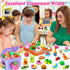 Arscniek 110 Pack Animal Erasers for Kids, Cute Desk Pets Treasure Box Toys for Classroom Prizes, Mini Pencil Erasers