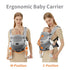 Fe Li Hua 4-in-1 8-33 360 Ergonomic Baby Carrier Newborn to Toddler - with Lumbar Support - for Children Pounds