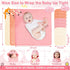 Sublaga 31x31 Inch 12Pcs Set, 3 32x32 9 Baby Hooded Towels, Baby Towels and Washcloths Soft and Absorbent Baby Bath