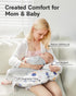 Tummy Nursing Pillow for Breastfeeding & Bottle Feeding Breastfeeding Pillow with Adjustable Waist Strap, Feeding