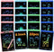 Glochin 20 Pack LCD Writing Tablet for Kids, Erasable and Reusable Toddler Doodle