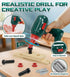 Set 3 4 5 3+ Lehoo Castle Kids Tool with Electric Drill & Take Apart Race Car, Construction Toys for Boys Year Old