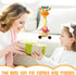 Dancing Giraffe Musical Toys, Recording and Repeating Plush Baby Toy for 6-12 Months, Singing Talking Developmental Toy