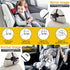 AMTIFO 2Mins 360 Baby Car Camera Easy Install: Clear Night Vision Plug-Play Backseat Camera Rotation Rear Facing Car