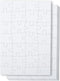 Mr. Pen- Blank Puzzle, 8 Pack, 28 Pieces/Pack, 5.5 x 8.1 Inches, White, Blank Jigsaw Puzzle Pieces to Draw on