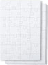 Mr. Pen- Blank Puzzle, 8 Pack, 28 Pieces/Pack, 5.5 x 8.1 Inches, White, Blank Jigsaw Puzzle Pieces to Draw on