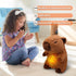 Capybara Breathing Stuffed Animal, Anxiety Relief Capybara Sleeping Plush with Realistic Breathing Motion and Soothing