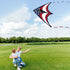 Motiloo 63" Patriotic American Flag Delta Kite for Kids and Adults, Easy to Fly, Beach Kites for Outdoor Activities