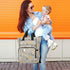 Bolaz Backpack Diaper Bag Tote Multifunction Baby Nappy Changing Bags Mushrooms Large with Stroller Straps Travel