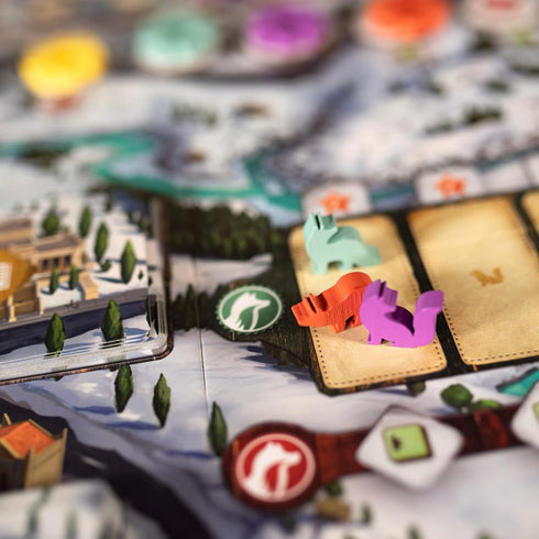 10+, 1-4 60 The Fox Experiment Board Game - Breed and Evolve Your Foxes! Strategy Game, Fun Family Game for Kids