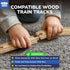 Set 2-4, 56PCS Set, Set, 3 4 5 6 TOY Life Wooden Train for Toddlers Police Station Train Toys with Wooden Train Track