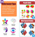 112 PCS Pop Party Favors Toys for Kids, Premium Fidget Toys, Assortment Pinata Stuffers, Goody Bag Fillers