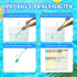 Leyndo 26 Pcs Water Guns Bulk, 14.9'' Summer Water Squirters for Kids Outdoor Swimming Pool Games