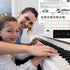 QMG Colorful Piano Stickers for Keys, Removable for 49/61/76/88 Key Keyboard, No Residue, Kids Learning