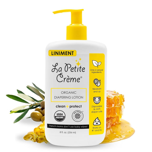 La Petite Creme French Premium Liniment Baby Lotion - Diaper Cream Alternative