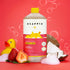 2-Pack 32 Oz Alaffia Bubble Bath for Babies & Kids, Coconut Strawberry Long-Lasting, Moisture-Rich Bubbles with Coconut