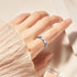 925 Yearace Spinner Rings for Anxiety Sterling Silver Rotatable Musical Note/Faith Over Fear/Dinosaur Stress Relieving