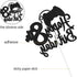 Video Game Happy 8th Birthday Cake Topper - Blue Cake Supplies for Video Game Boy's 8th Birthday Party - Game On Level