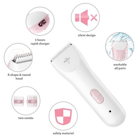 Little Martins Drawer Trimmers Little Martin's Baby Hair Clipper - Professional Quiet Baby Hair - Rechargeable