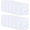 Comfy Cubs Muslin Burp Cloths Set, Large 100% Cotton Hand Washcloths for Babies, 10-Pack Extra Absorbent (White, 20" x