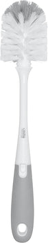 OXO Tot Bottle Brush with Nipple Cleaner, Gray