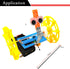 100Pcs (2mmx70mm) EUDAX STEM Toys Shaft Round Rod Axles for DIY Toy RC Car Boat Helicopter Model Part