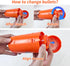 AGM MASTECH Transforming Soda Can Toy Gun, Shoots Soft Foam Darts, Ideal Gift for Boys and Girls, Indoor Outdoor Play
