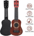 Toddmomy Kids Ukulele Toys, 4 Strings Toddler Ukulele Musical Instrument for Early Education Beginners