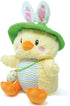 14" Cuddle Barn Animated Easter Chick Plush - Sunny Wiggles | Moves, Sways, Bunny Ears Wiggle to Music | Plays Song
