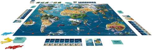 Expeditions Around The World | Fun Family Game for Kids and Adults | 2 to 6 Players, Ages 8+, 30 Minutes