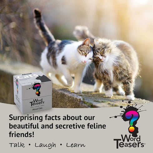 About Cats Fun Trivia Game for Cat Lovers - Cat Themed Game for All Ages with 150 Cat Trivia Cards