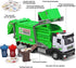 3+ Garbage Truck Toys for Kids, Metal Diecast Toy Car, Pull Back Toy Car with Lights and Sounds,Recycling Truck Toy