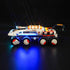 Upgraded LED Light Kit for Lego Command Rover and Crane Loader Building Set, Remote Control Version Compatible