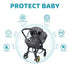 Car Seat Rain Cover, Compatible with Doona Infant Car Seat Stroller, Universal Rain Cover with Window for Waterproof
