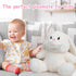 10inch HollyHOME Bunny Stuffed Animal, Easter Bunny Plush Toys, Soft and Cuddly Stuffed Rabbit Easter Gift for Kids