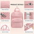 Backpack Tenot Diaper Bag for Women with Changing Pad, Baby Bag with Insulated Pockets Multifunctional Diaper Bags