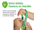 Grab & Go Children's Walking Rope for 6 Kids, Teacher Designed with Extra Safety Features & Learning Games Guide