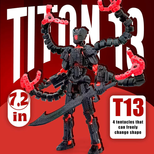 Aesinos T13 3D 13 d13 Assembly Completed Action Figure Printed Multi-Jointed Movable Nova Robot Accessories Best